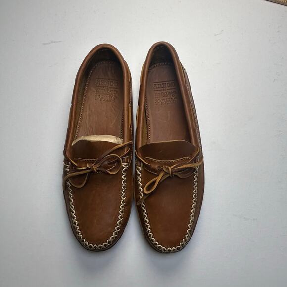 Field & Stream x Gokey New men\'s brown the Big Sky double sole Moccasin 10 D